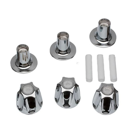 Thrifco Plumbing Tub/Shower 3-Handle Remodeling Trim Kit for Price Pfister Verve 9400003
